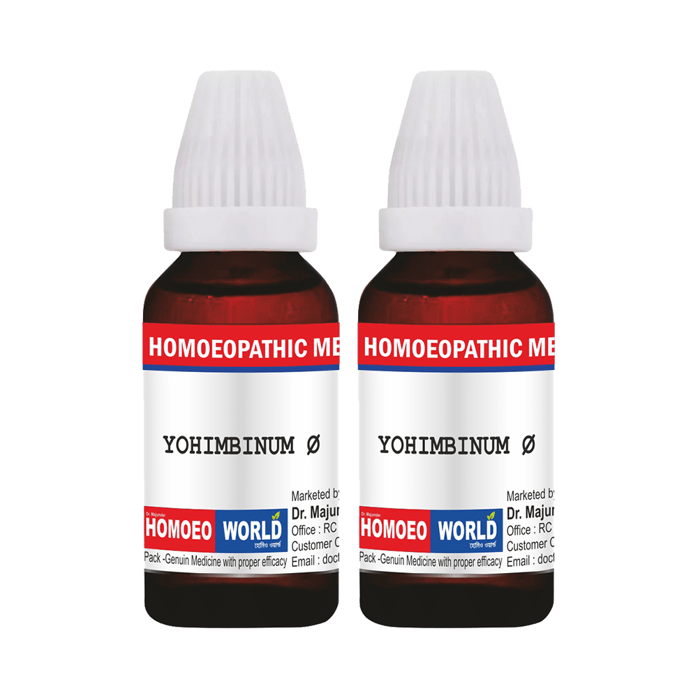 Dr. Majumder Homeo World Yohimbinum Mother Tincture (30ml Each) Q - Image 2