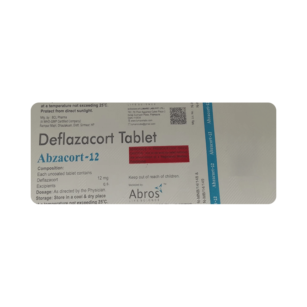 Abzacort 12 Tablet - Image 3