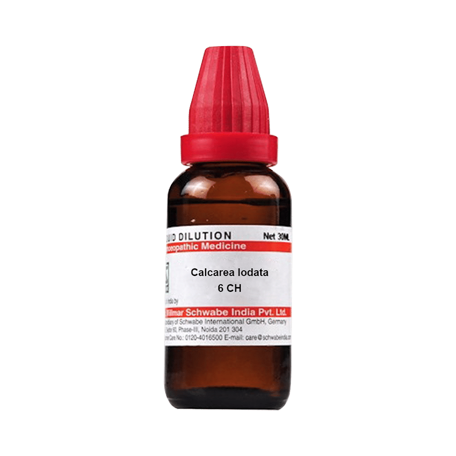 Dr Willmar Schwabe India Calcarea Iodata Dilution 6 CH - Image 1