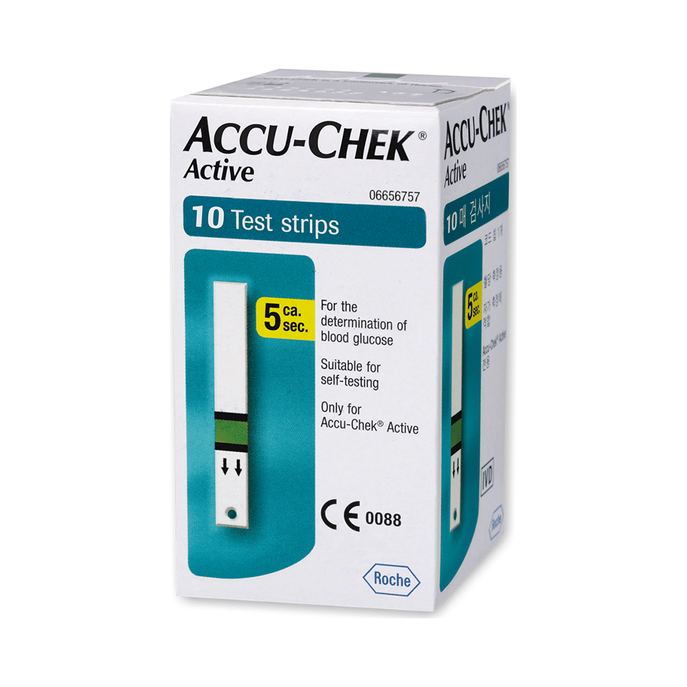Accu-Chek Active Test Strip (Only Strips) | Diabetes Monitoring Devices - Image 1