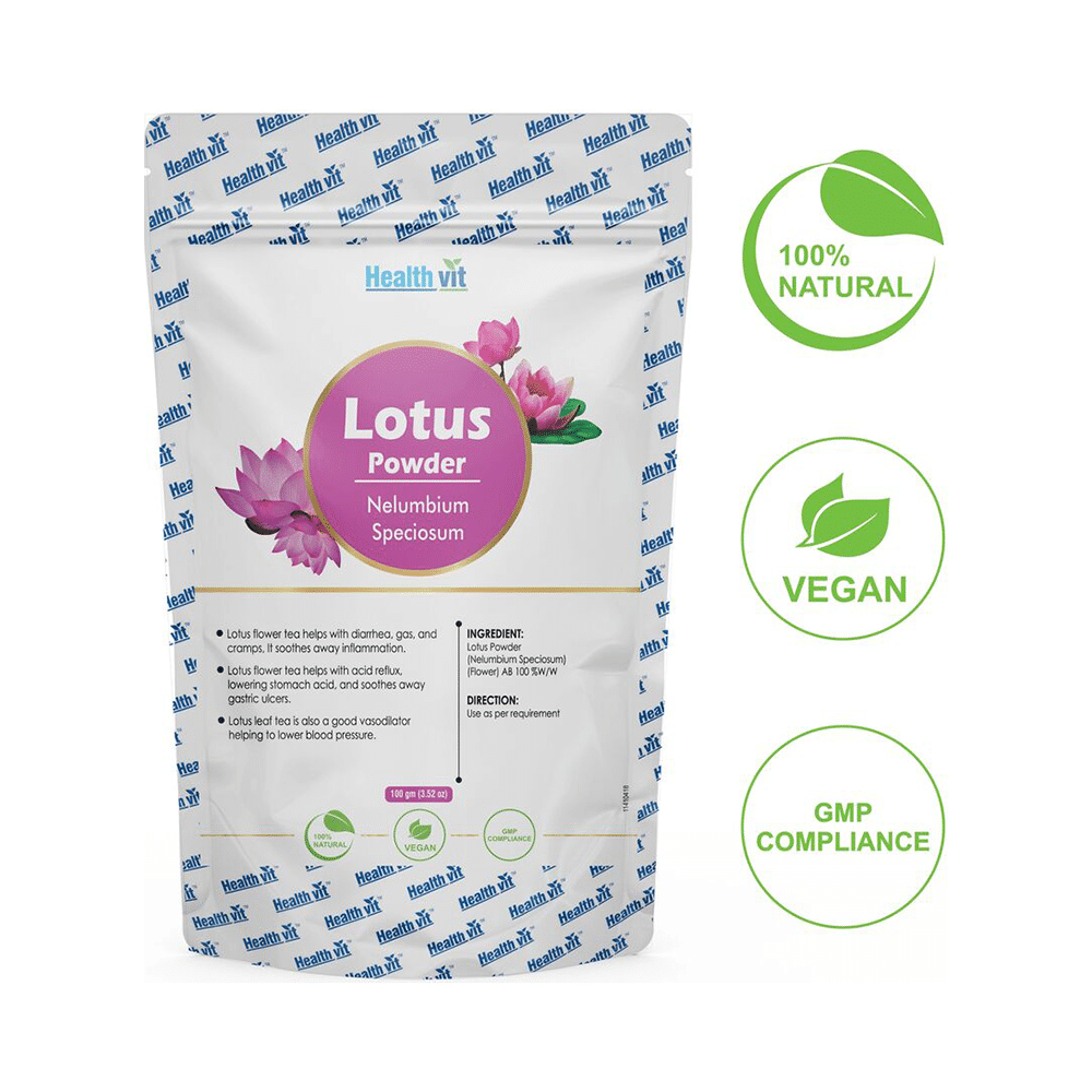 HealthVit Natural Lotus Powder | India's fastest medicine delivery in ...