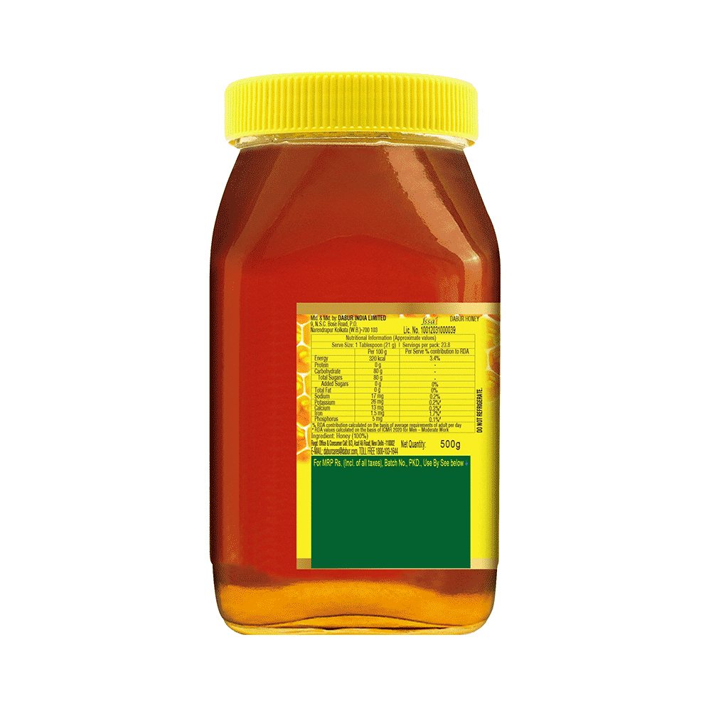 Dabur Honey 100% Pure | World’S No.1 Honey Brand With No Sugar Adulteration - Image 3