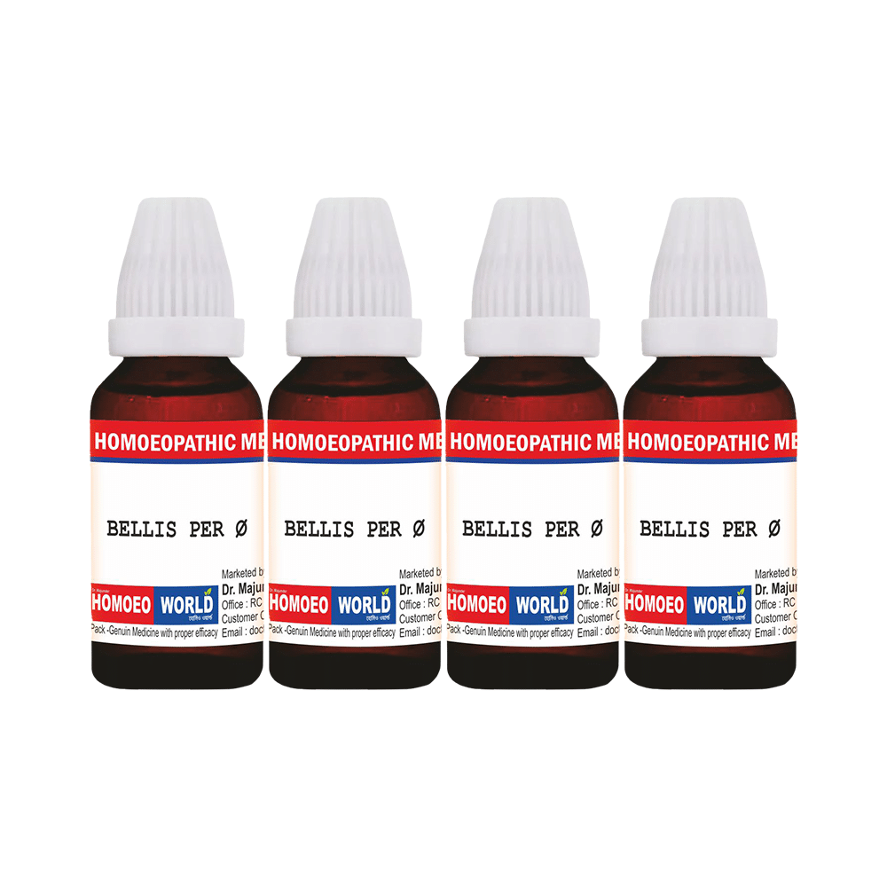 Dr. Majumder Homeo World Bellis Per Mother Tincture  (30ml Each) Q - Image 1