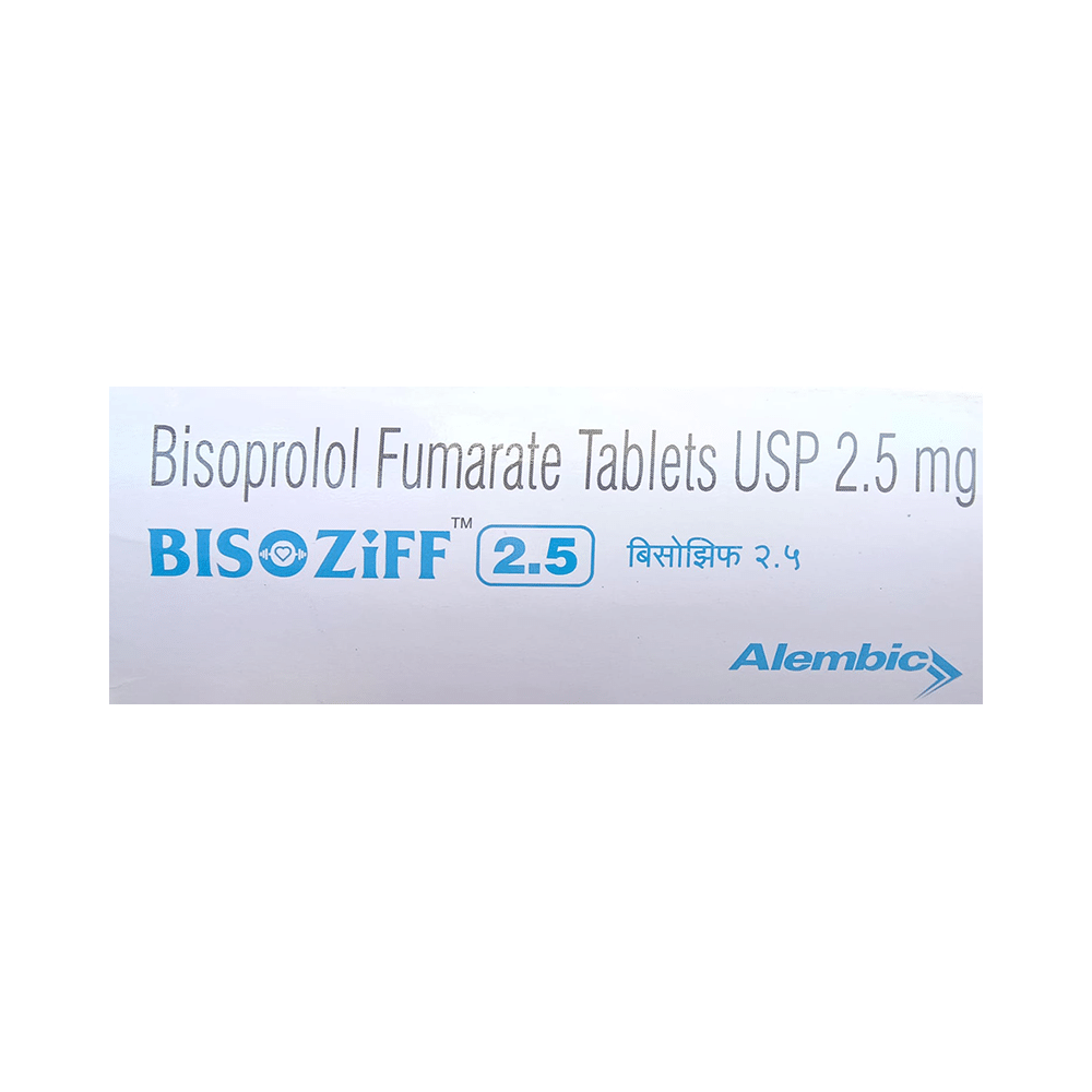 Bisoziff 2.5mg Tablet - Image 1