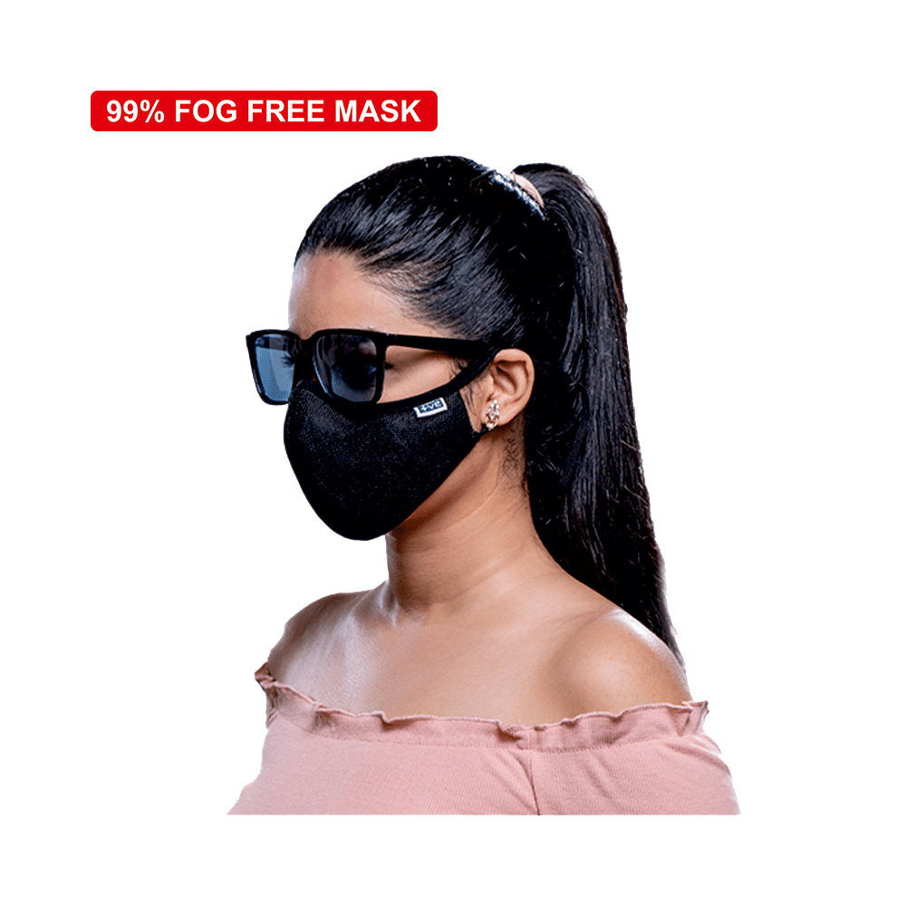 Posi+ve N99 Face Mask Jet Black - Image 2