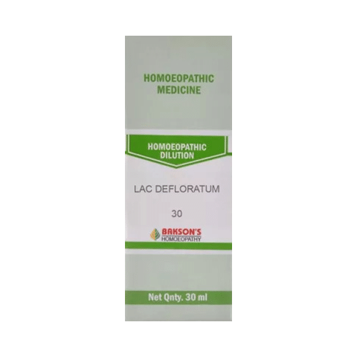 Bakson's Homeopathy Lac Defloratum Dilution 30