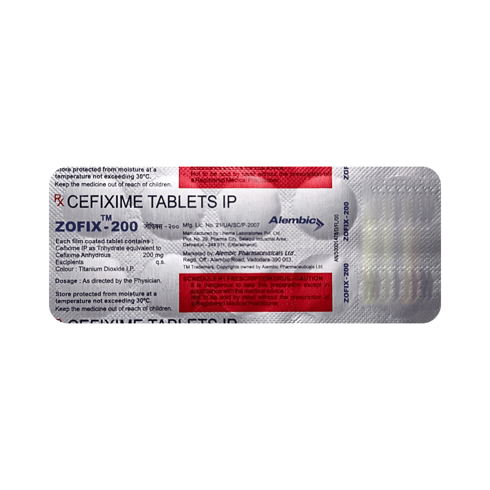 Zofix 200 Tablet - Image 1
