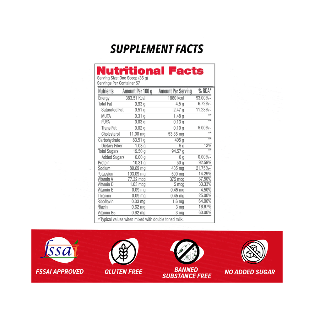 GNC Pro Performance Weight Gainer with Whey Protein | Flavour Powder Double  Chocolate - Image 4