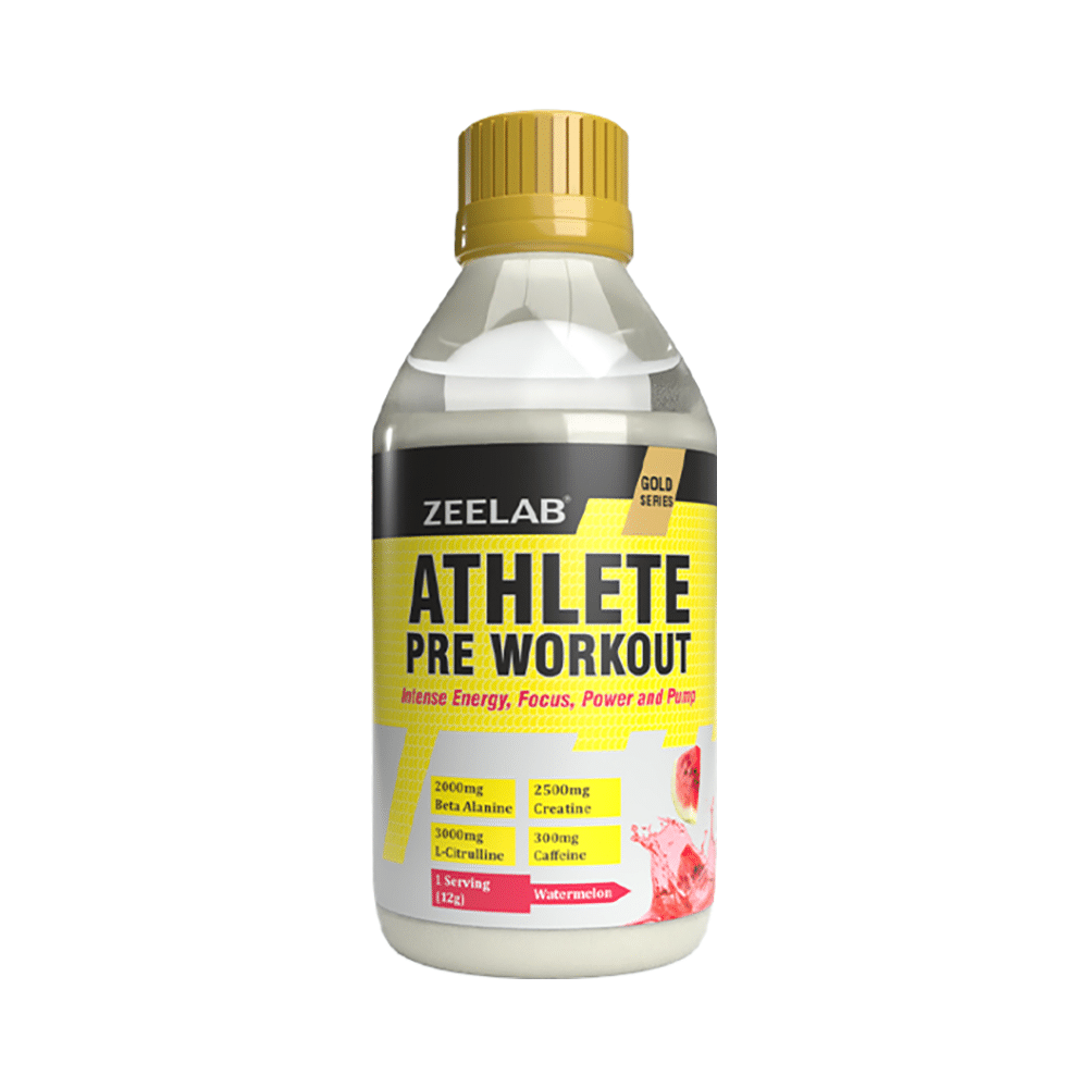 Zeelab Athlete Pre Workout Powder Watermelon