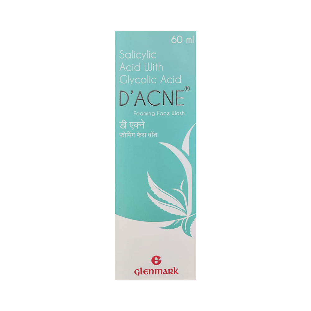 D Acne Foaming Face Wash with Salicylic & Glycolic Acid - Image 1