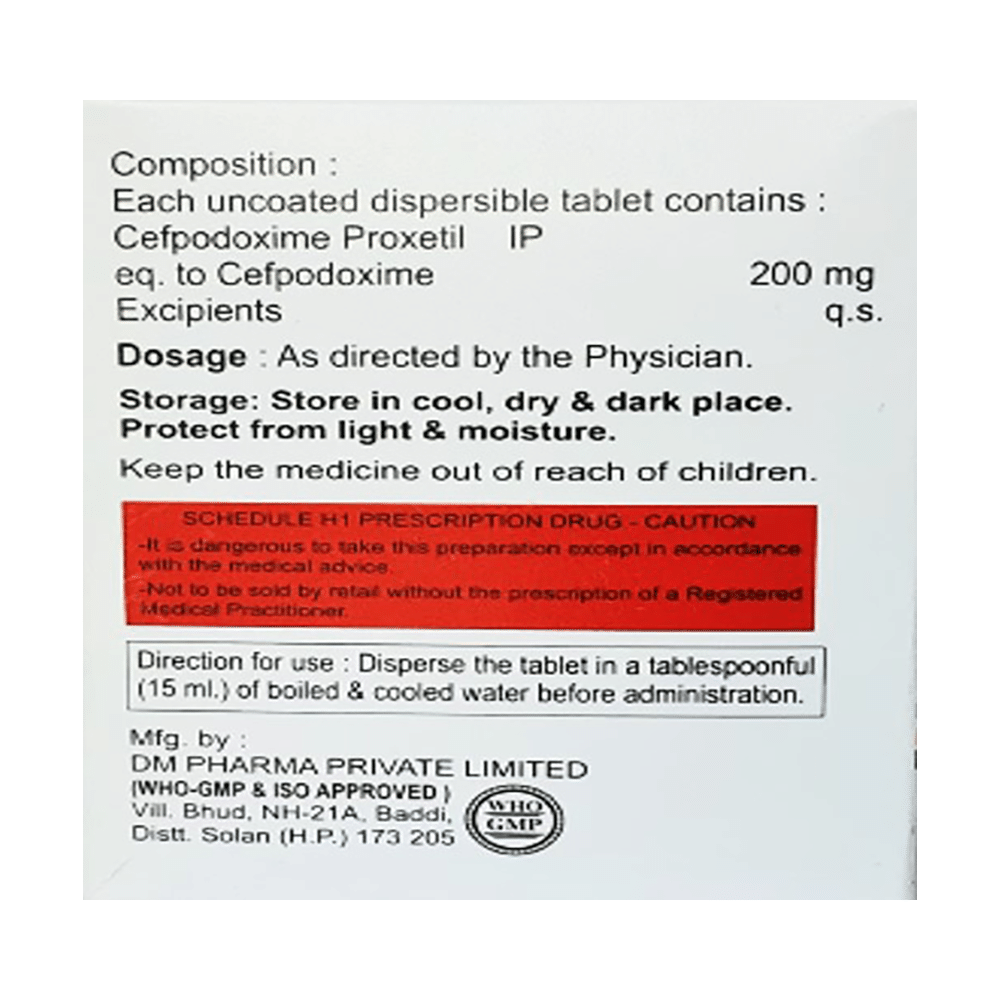 Austipod 200mg Tablet DT - Image 2