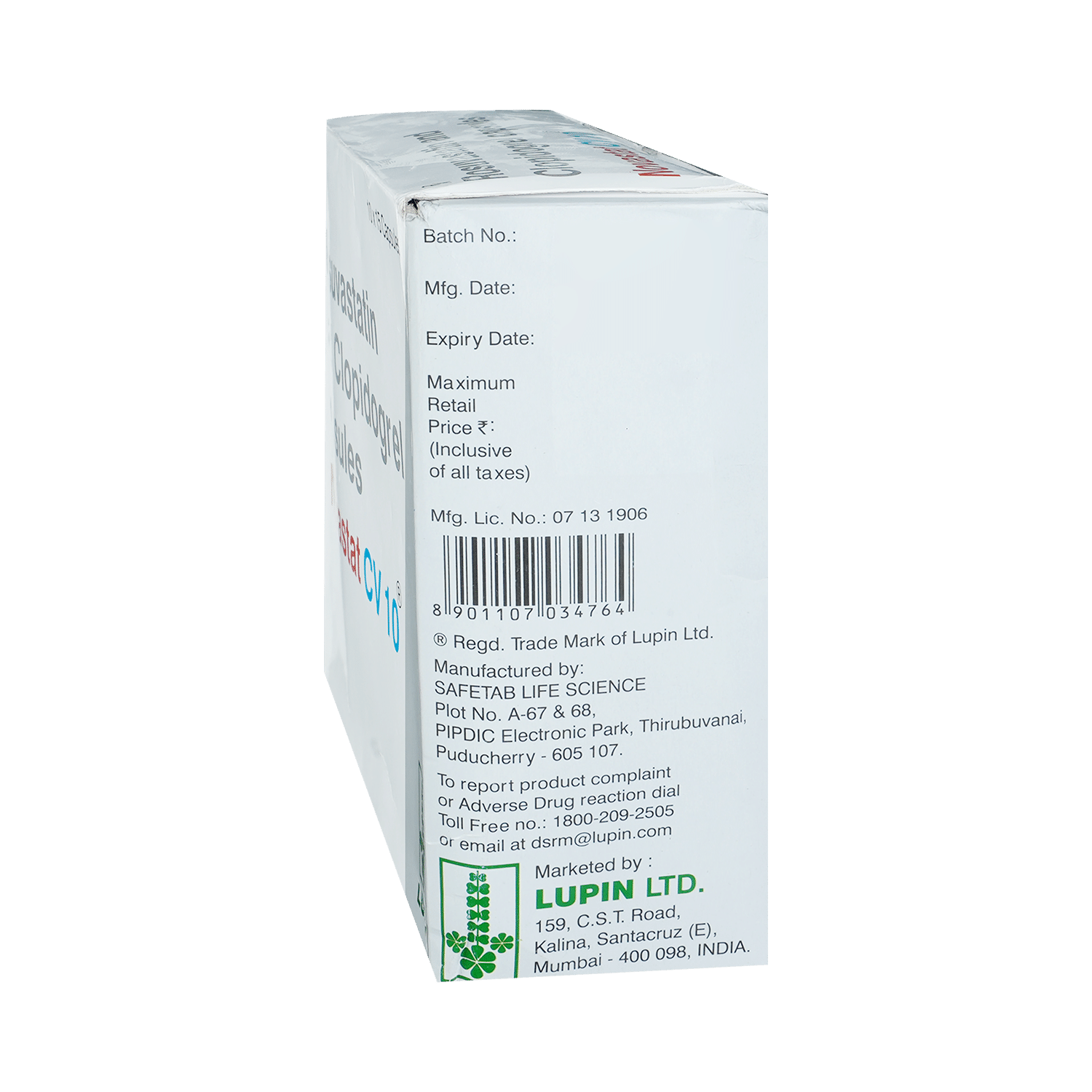 Novastat CV 10  Capsule - Image 3