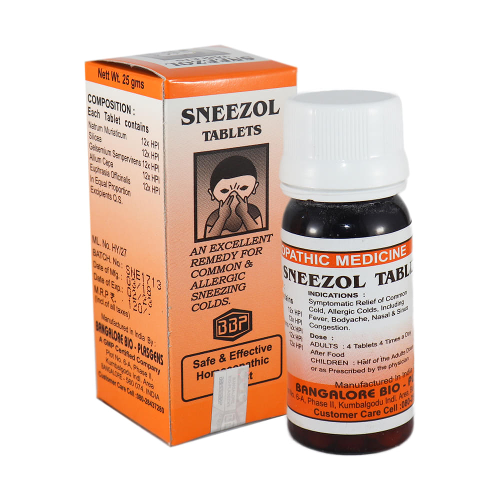 Bangalore Bio-Plasgens Sneezol Tablet - Image 1