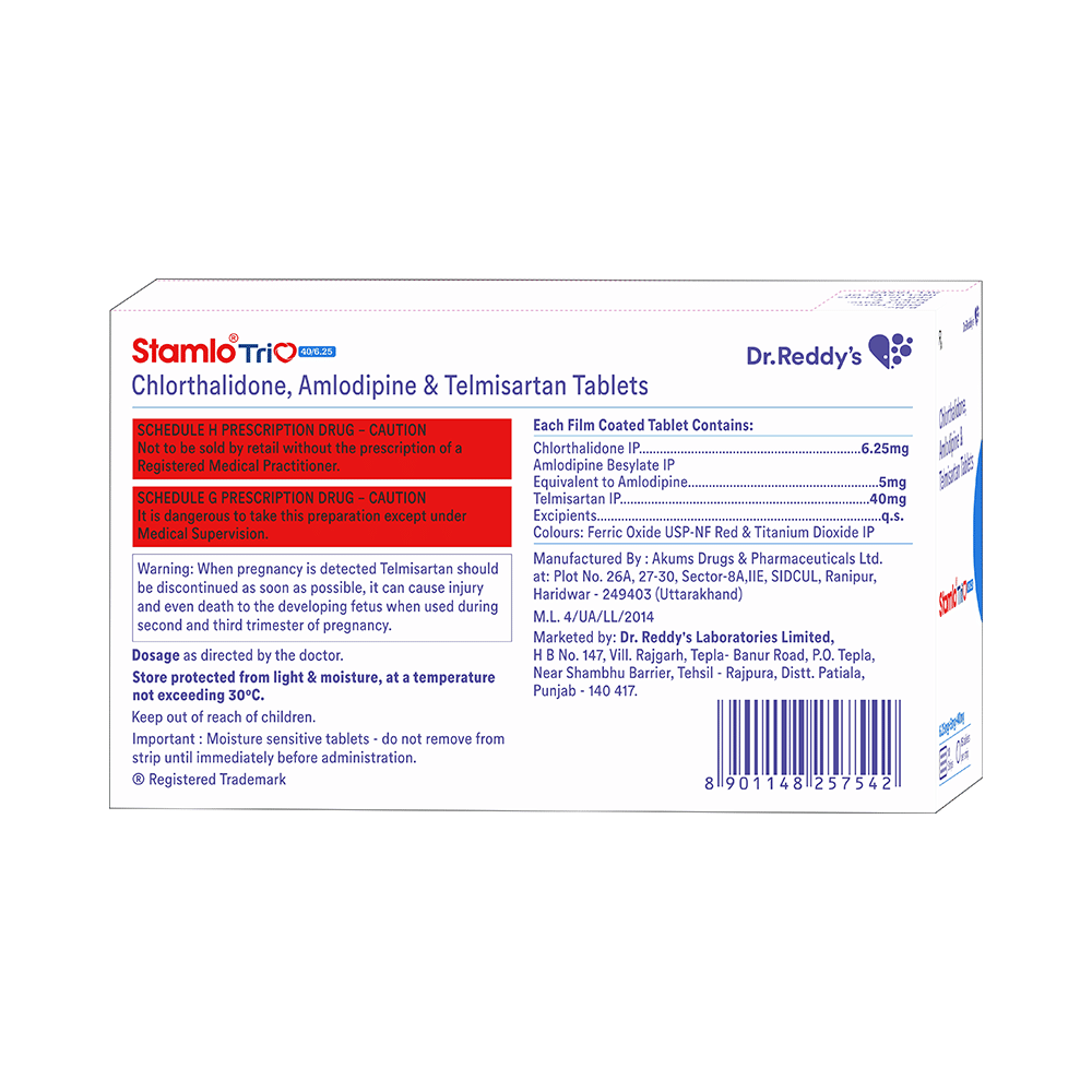 Stamlo Trio 40/6.25 Tablet - Image 2