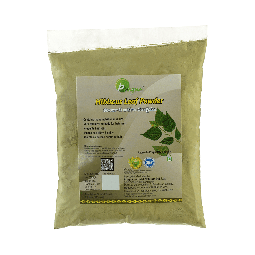 Pragna Hibiscus Leaf Powder Pack of 2