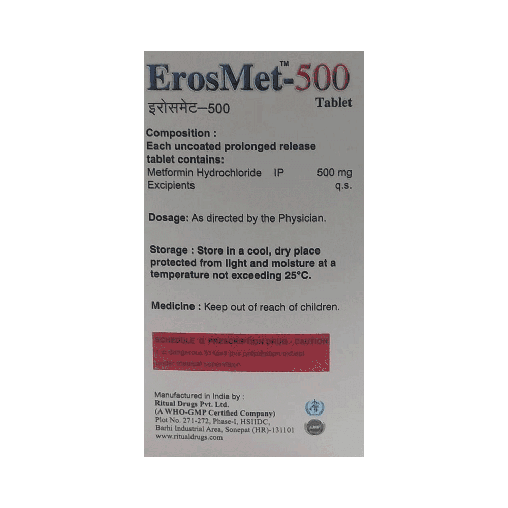 Erosmet 500 Tablet PR - Image 2
