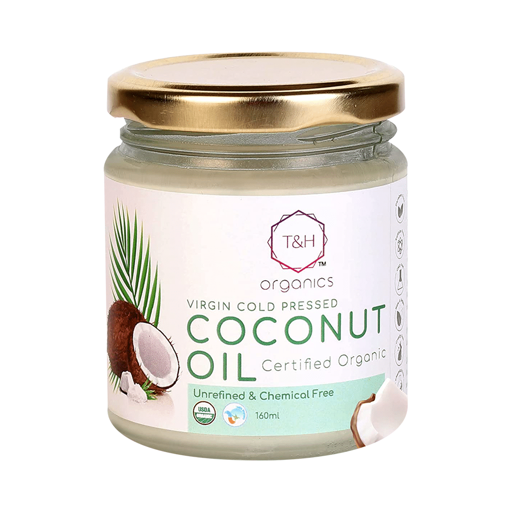 T&H Organics Virgin Cold Pressed Coconut Oil