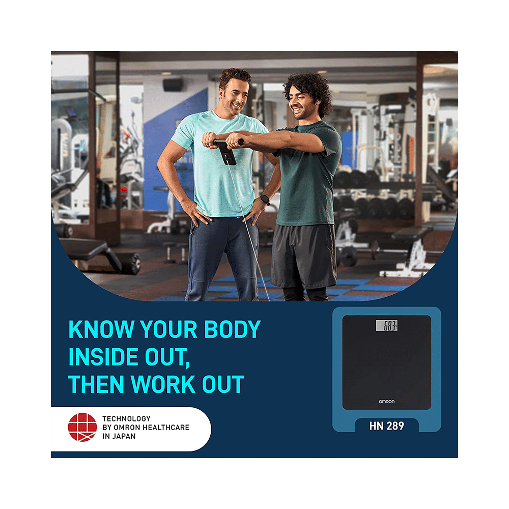 Omron HN-289 Weighing Scale Black - Image 2