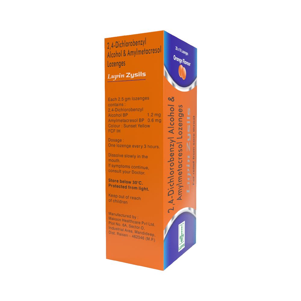 Lupin Zysils Lozenges Orange - Image 2