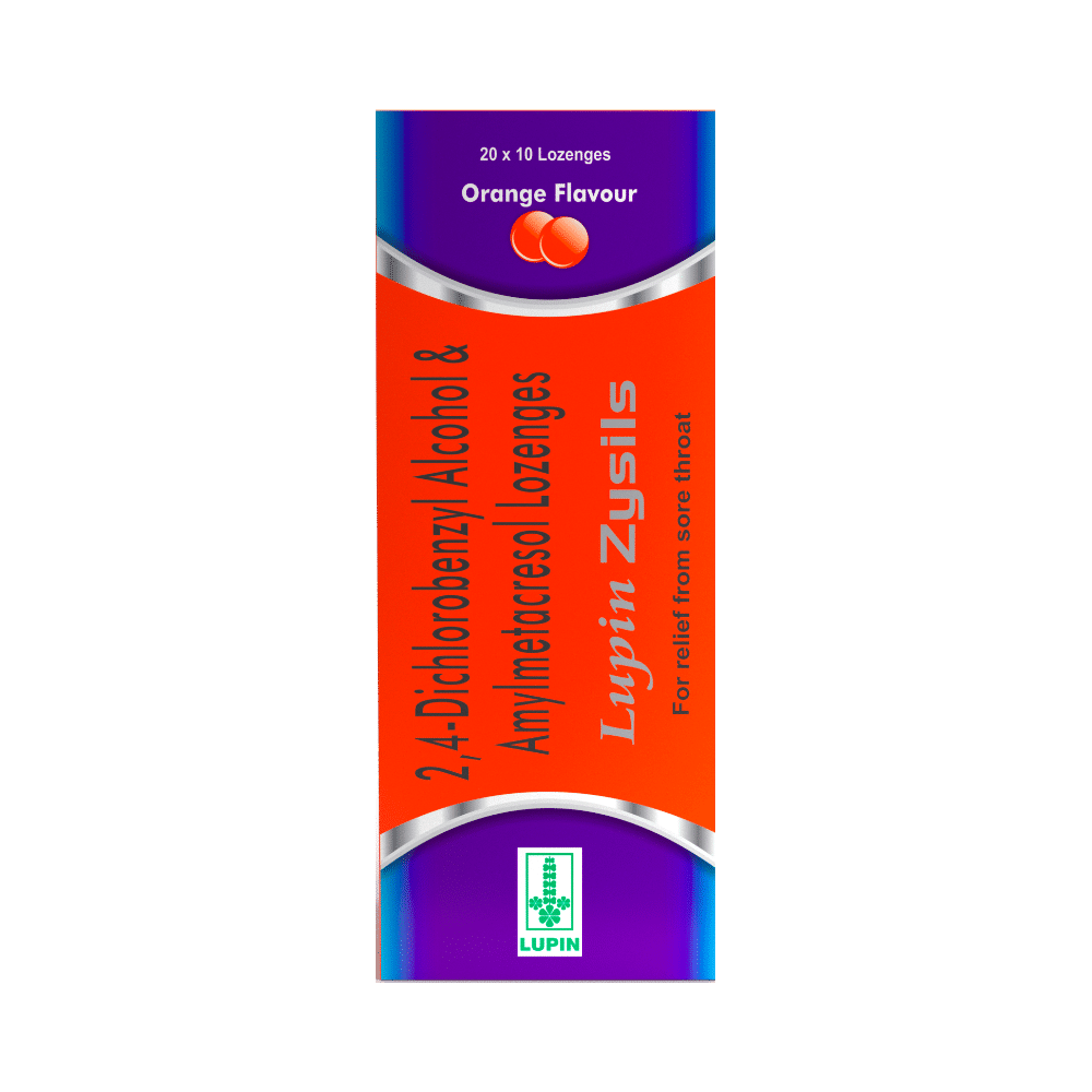 Lupin Zysils Lozenges Orange
