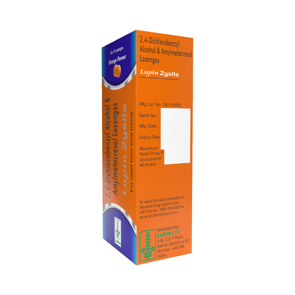 Lupin Zysils Lozenges Orange - Image 3