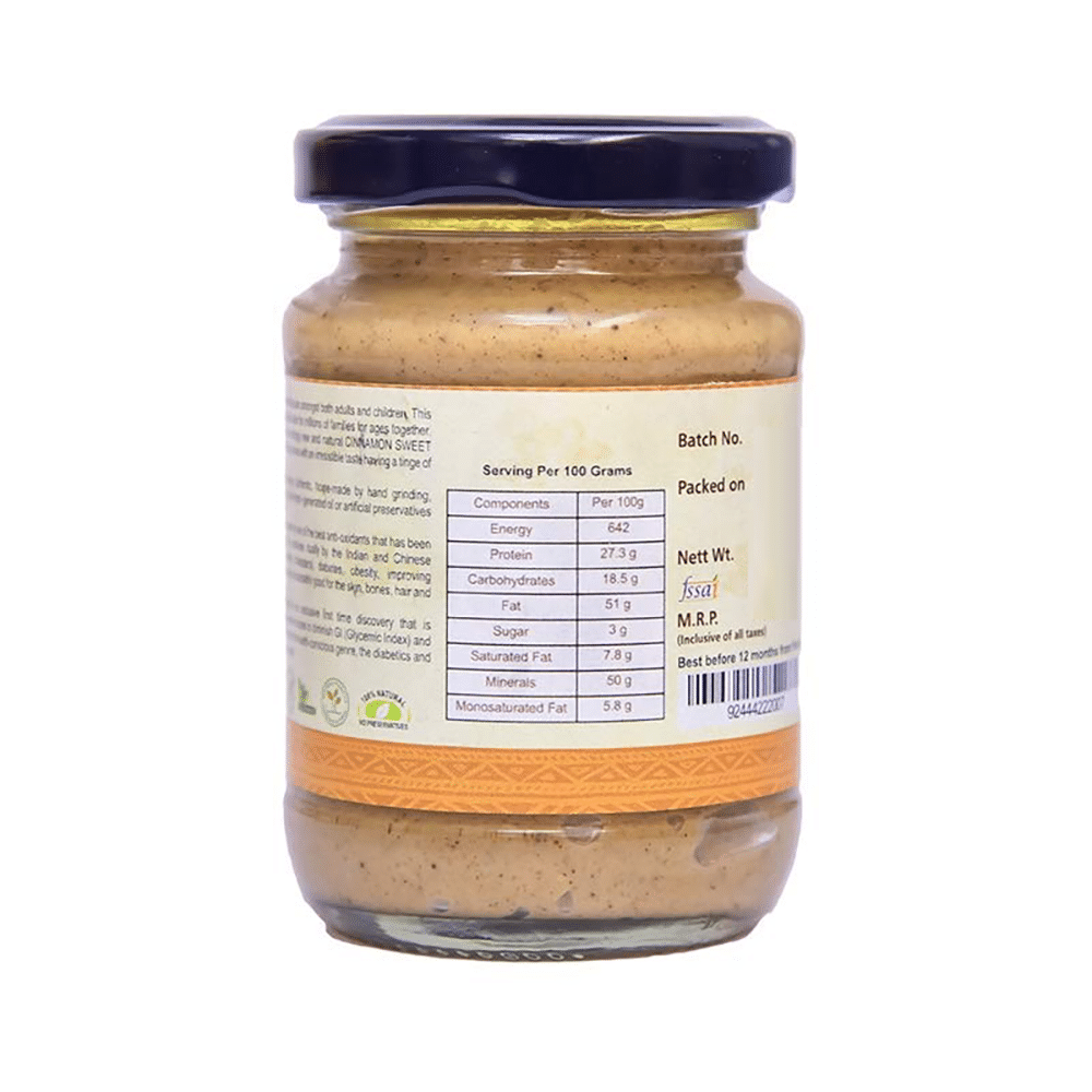Future Organics Ayush Natural Peanut Butter Cinnamon Sweet - Image 2