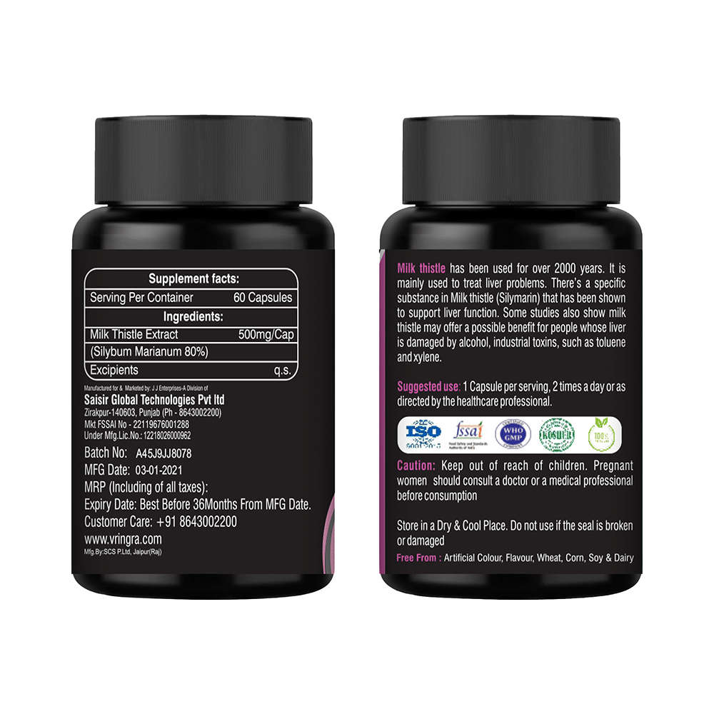 1 Tree Milk Thistle Veg Capsule - Image 2