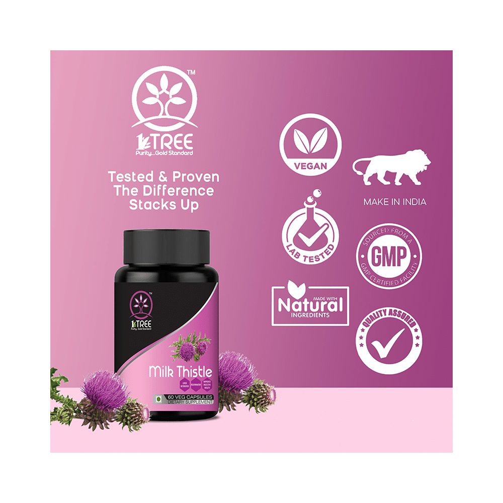 1 Tree Milk Thistle Veg Capsule - Image 5