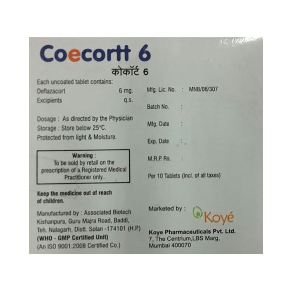 Coecortt 6 Tablet - Image 2
