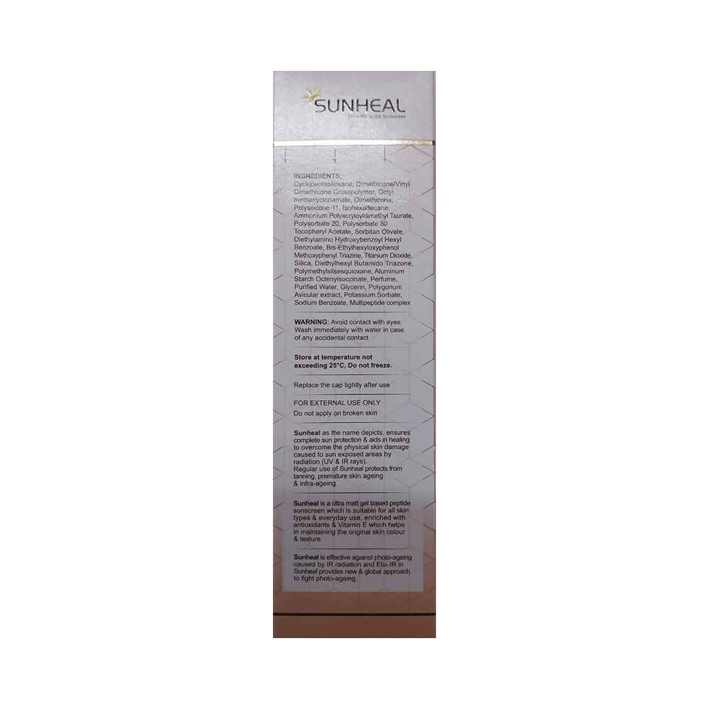Sunheal Ultra Matte Gel Sunscreen Gel - Image 5