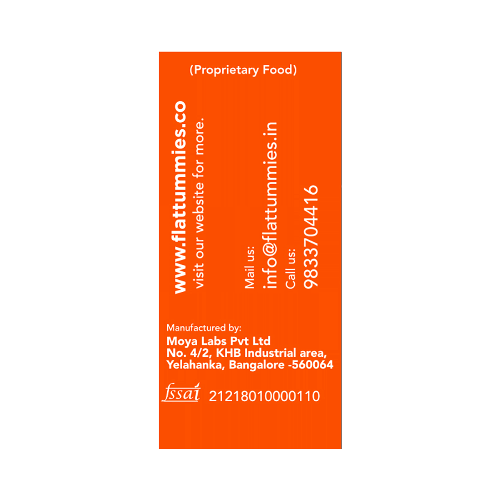 Flat Tummies Vitamin Bar (35gm Each) Fresh Orange - Image 4