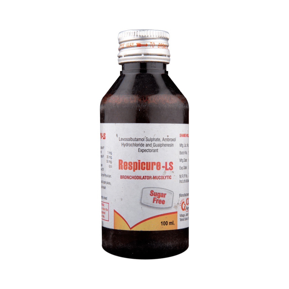Respicure-LS Expectorant Sugar Free - Image 1