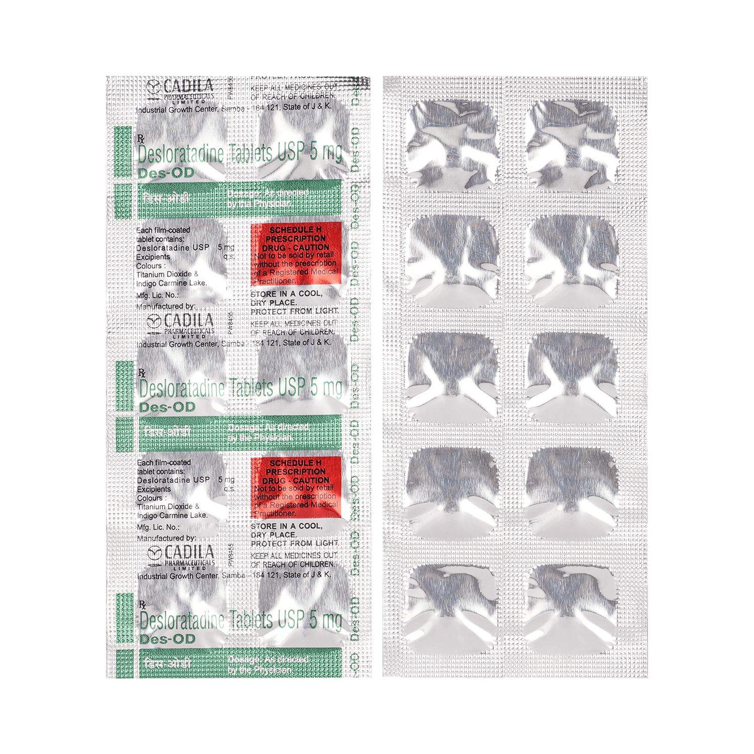 Des-OD 5mg Tablet - Image 1