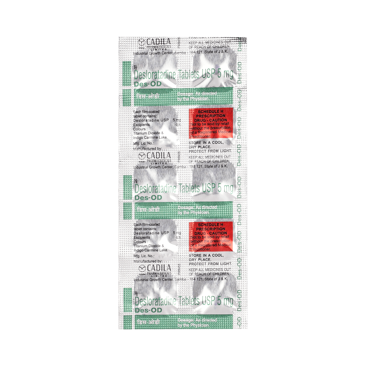 Des-OD 5mg Tablet - Image 3