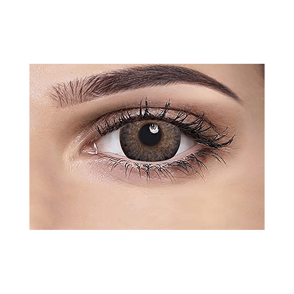 Aquacolor Monthly Disposable Zero Power Contact Lens with UV Protection Violet - Image 2