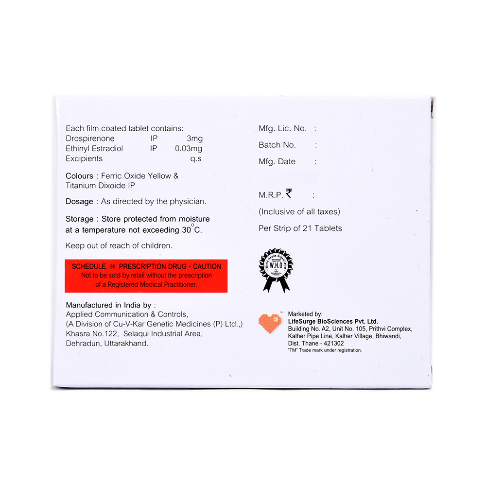 Ocsurge 0.03mg/3mg Tablet - Image 2