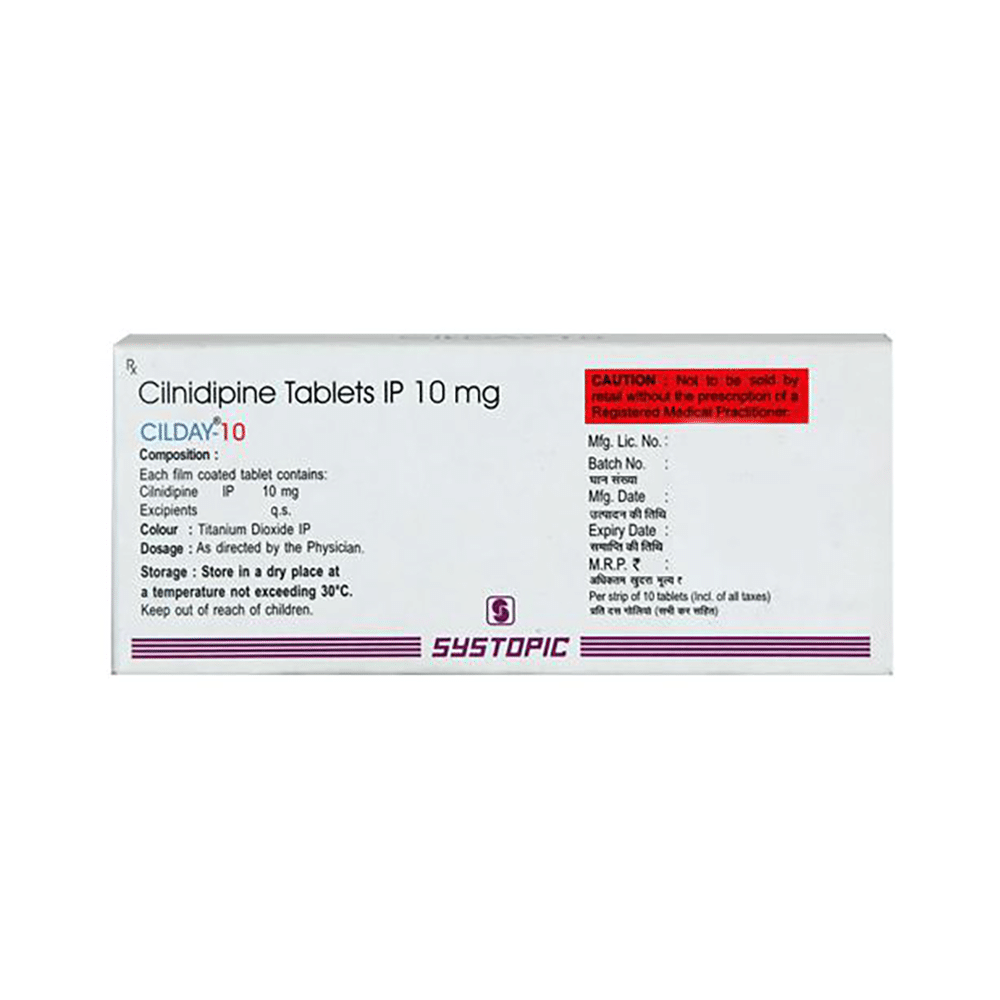 Cilday 10mg Tablet - Image 2
