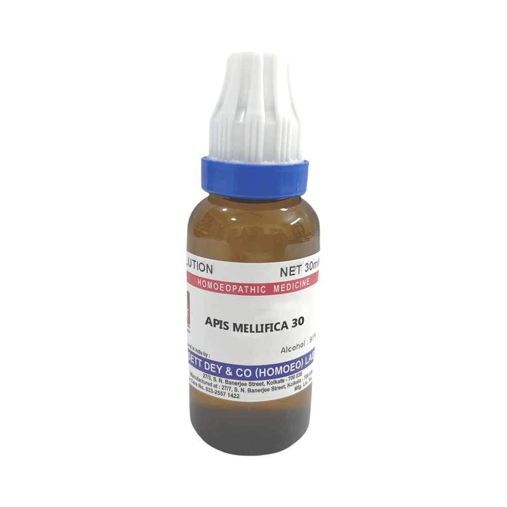 Sett Dey Apis Mellifica Dilution 30