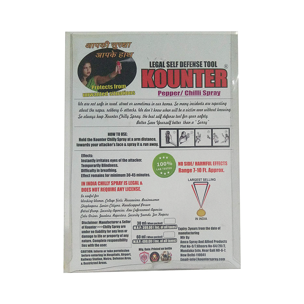 Kounter Pepper/Chilli Spray - Image 2
