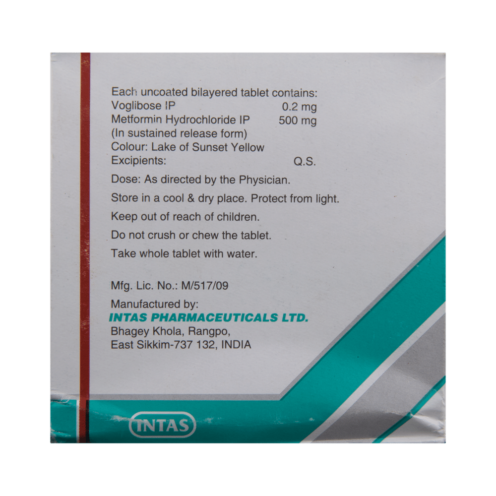 Voglitab-M 0.2 Tablet SR - Image 3