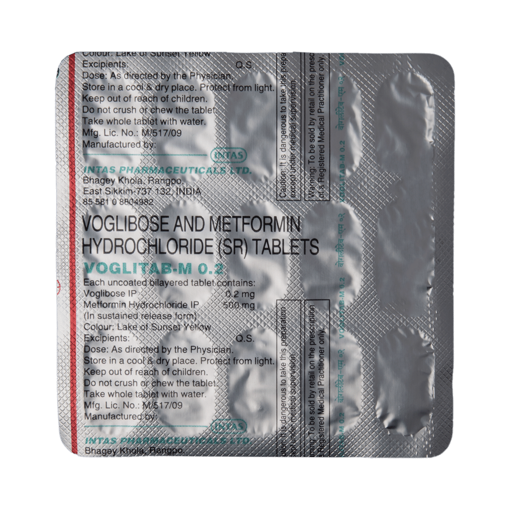 Voglitab-M 0.2 Tablet SR - Image 5