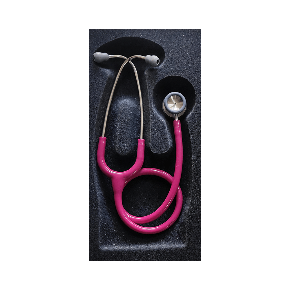 3M Littmann 2122 Classic II Pediatric Raspberry - Image 2