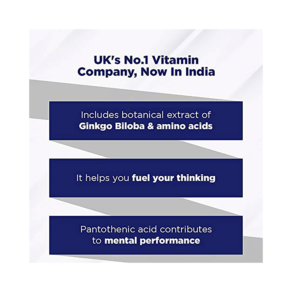 Neurozan Tablet with Serine, Choline, Gingko Biloba & Coenzyme Q10 | Gluten Free - Image 6