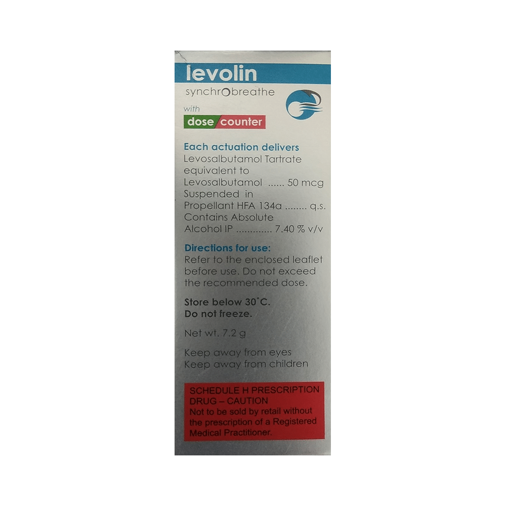 Levolin Synchrobreathe Inhaler - Image 2