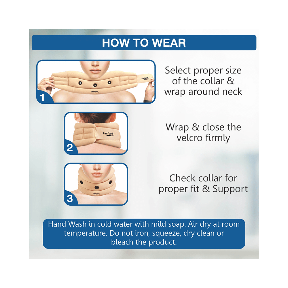 Leeford Cervical Collar Large - Image 6