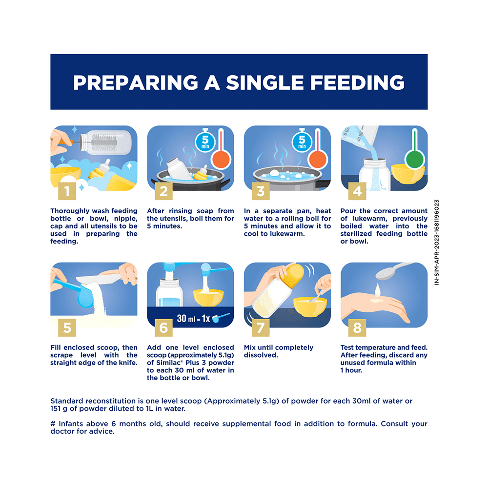 Similac Plus Stage 3 Follow-Up Formula (12 to 18 months) Powder - Image 7