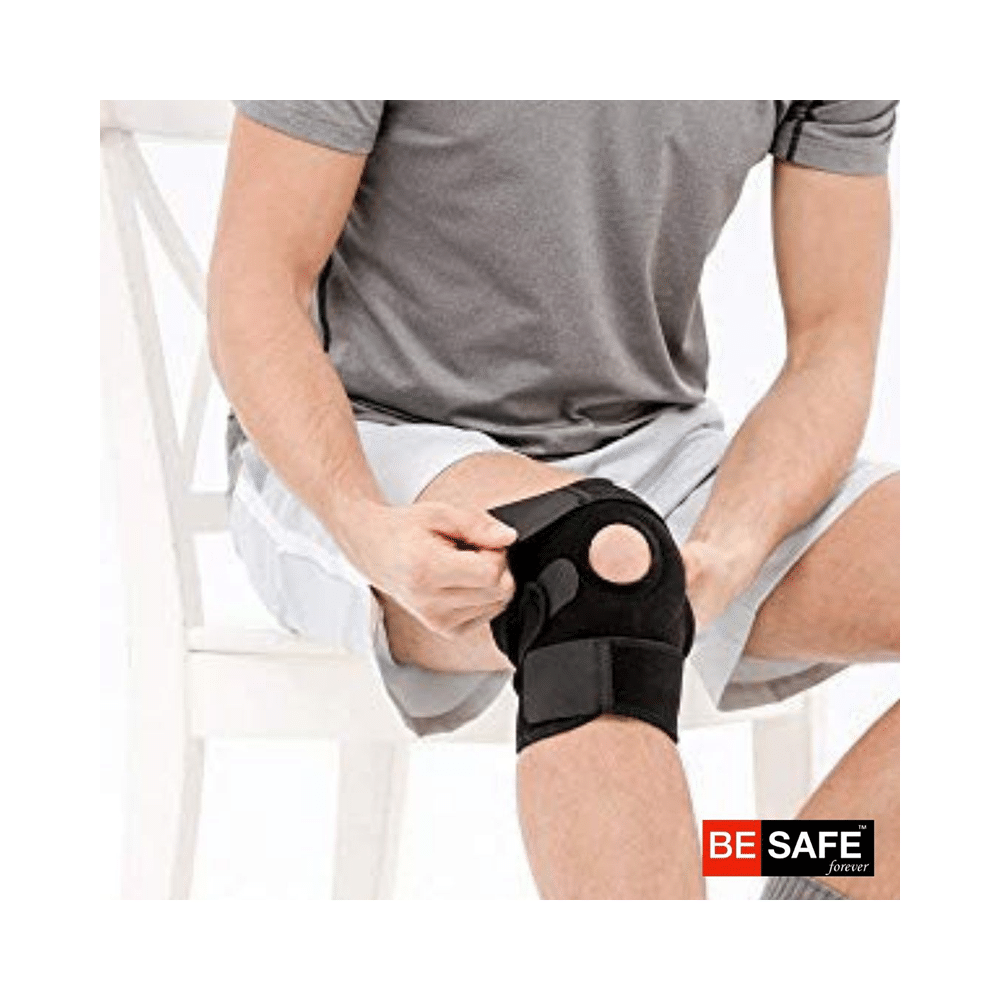 BESAFE Forever Knee Cap Support Band Black XL - Image 3