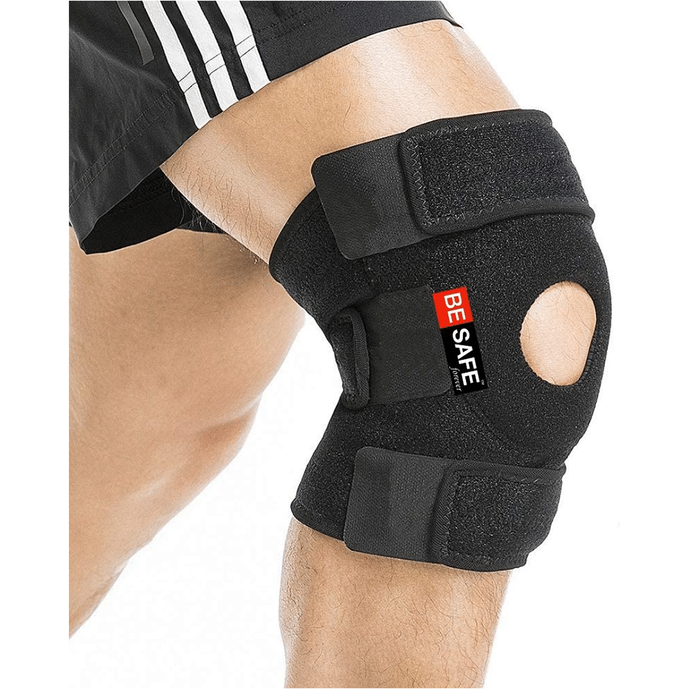 BESAFE Forever Knee Cap Support Band Black XL - Image 1