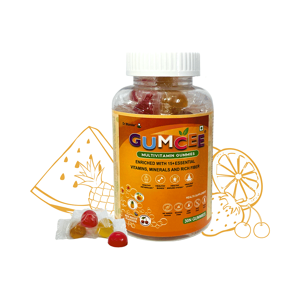 Gumcee Multivitamin Gummies Mix Fruit - Image 3