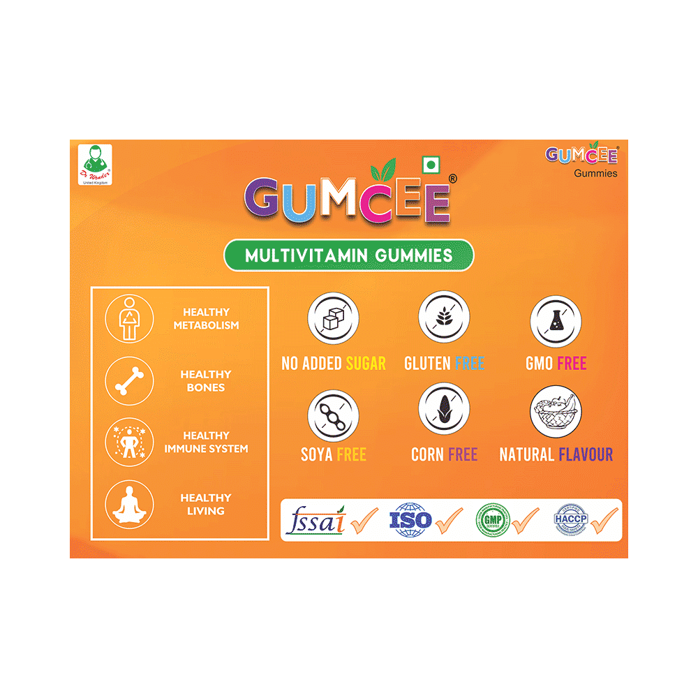 Gumcee Multivitamin Gummies Mix Fruit - Image 9
